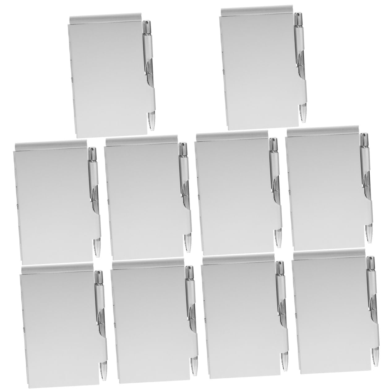 Operitacx 10 Pezzi Blocchi Di Pianificazione Multifunzione Taccuini Multiuso Taccuino Tascabile Creativo Quaderno Tascabile Con Penna Porta Blocco Note Taccuino Con Portapenne