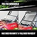 UTV Windshields and Accessories - Full Tilt Windshield - Compatible with Polaris Ranger 570/900/1000 and Brutus Full Tilting Windshield - Proform roll bar only