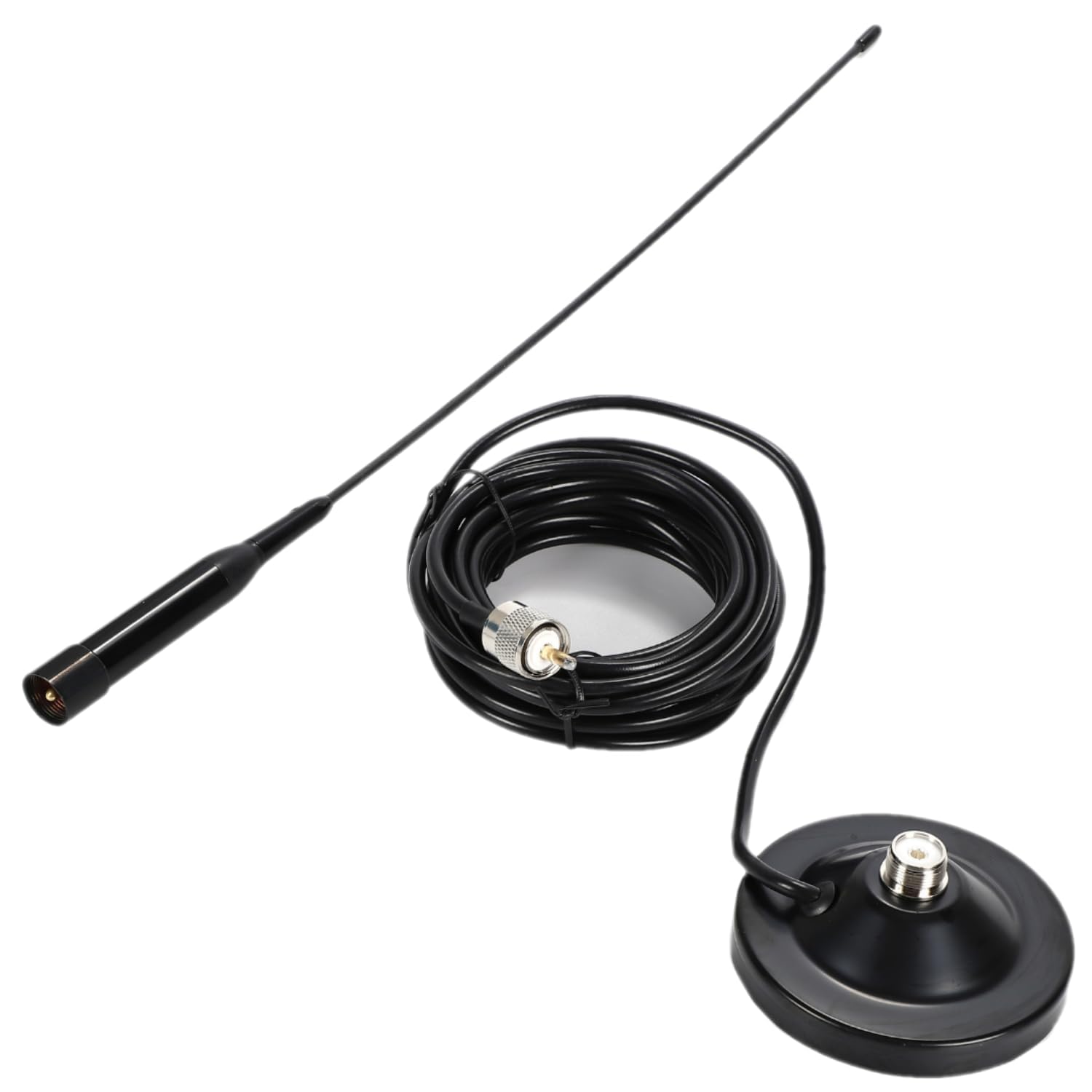 Amazon | After7 モービルアンテナ 3点セット 強力マグネット基台 同軸