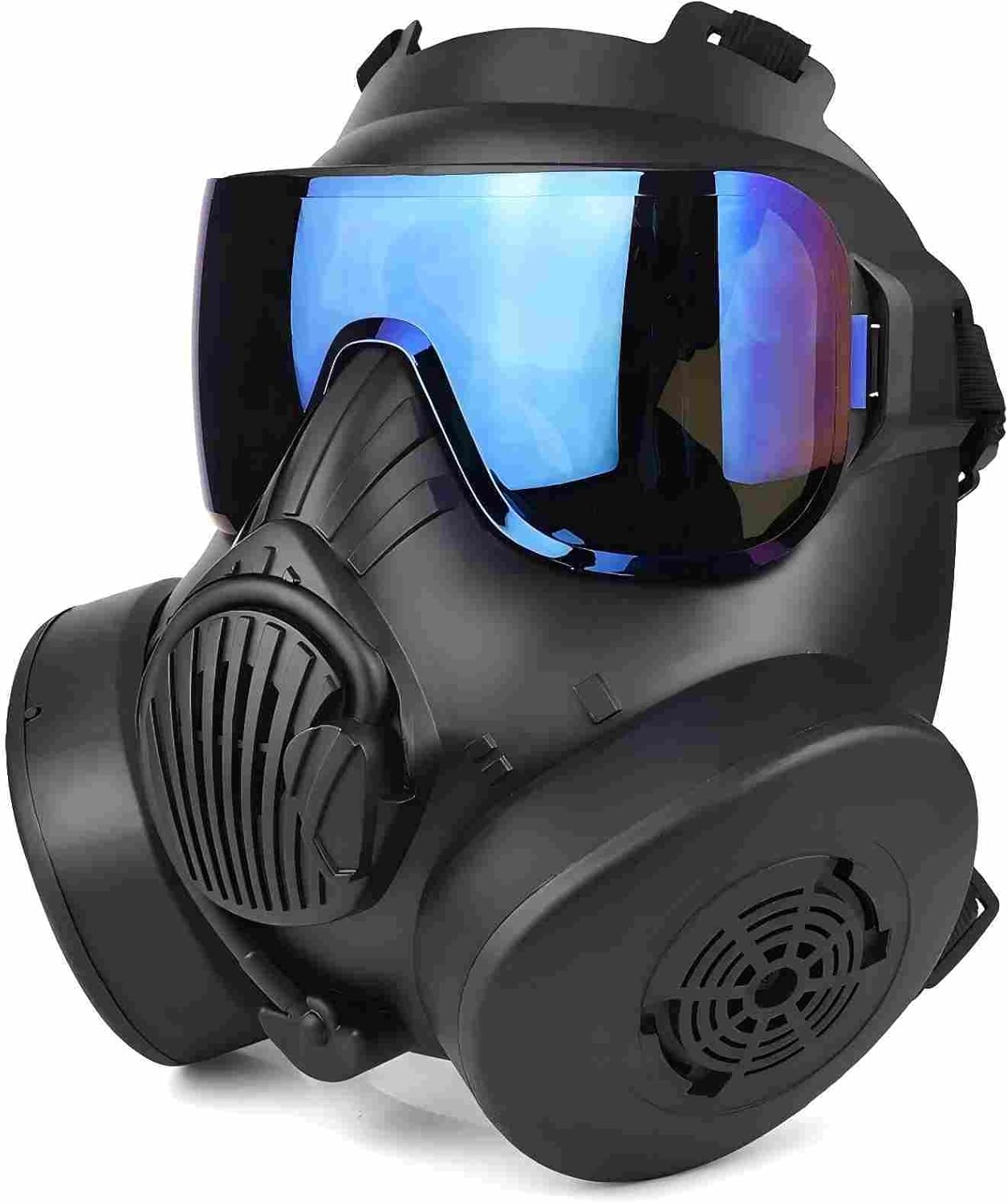 ifkoo M50 Style Tactical Airsoft Full Face Mask with 3 Lenses Anti-Fog, Scratch Resistant for Paintball Cosplay Halloween