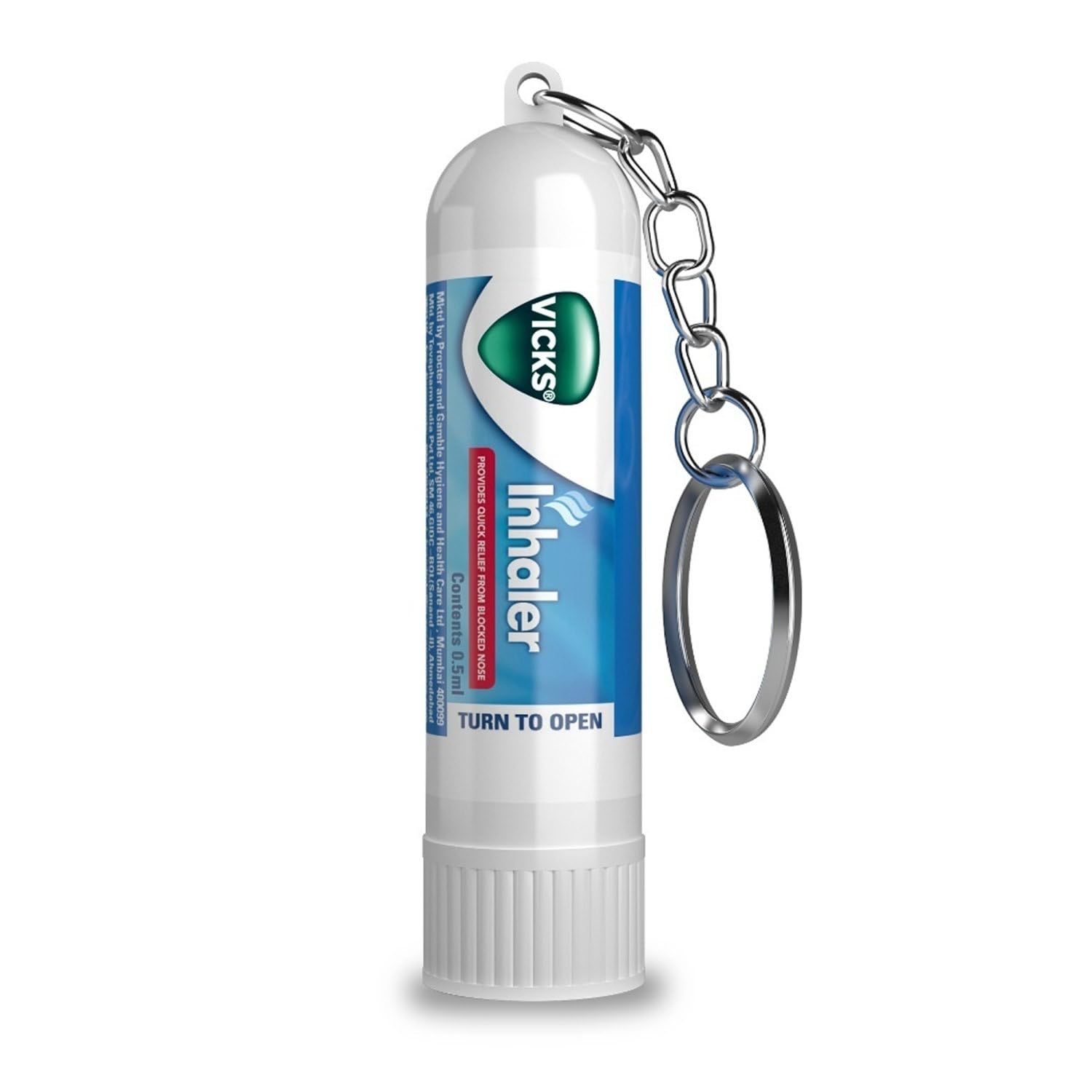 Vicks Inhaler, Portable Nasal Inhaler, With Natural Actives, Quick Relief from Blocked Nose, Menthol Scent-picture-15