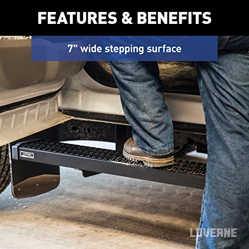 Estribos Luverne Grip Step aluminium 103 in para Camioneta miniatura 6
