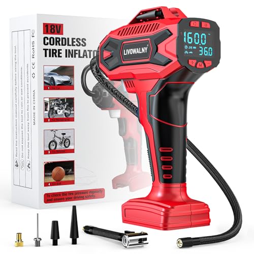Tire Inflator Air Compressor for Milwaukee 18V, 160 PSI