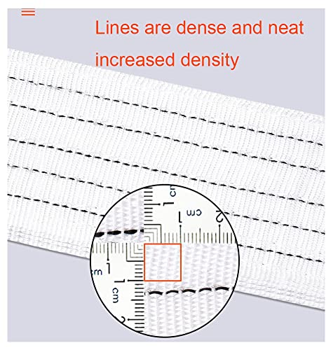 Duplex Webbing Lifting Sling 5 Tonne Durable Lifting Sling, Tow Strap, Cargo Sling, Rated Straps for Lifting Heavy Objects Lift Sling Strap (Color : 1T, Size : 4M)