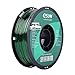 eSUN 3D 3mm PETG Green Filament 1kg (2.2lb), PETG 3D Printer Filament, Actual Diameter 2.85mm +/- 0.05mm, Semi-transparent Green