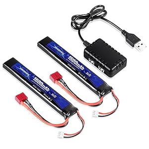 Urgenex Airsoft 7.4V 1500mAh LiPo Set