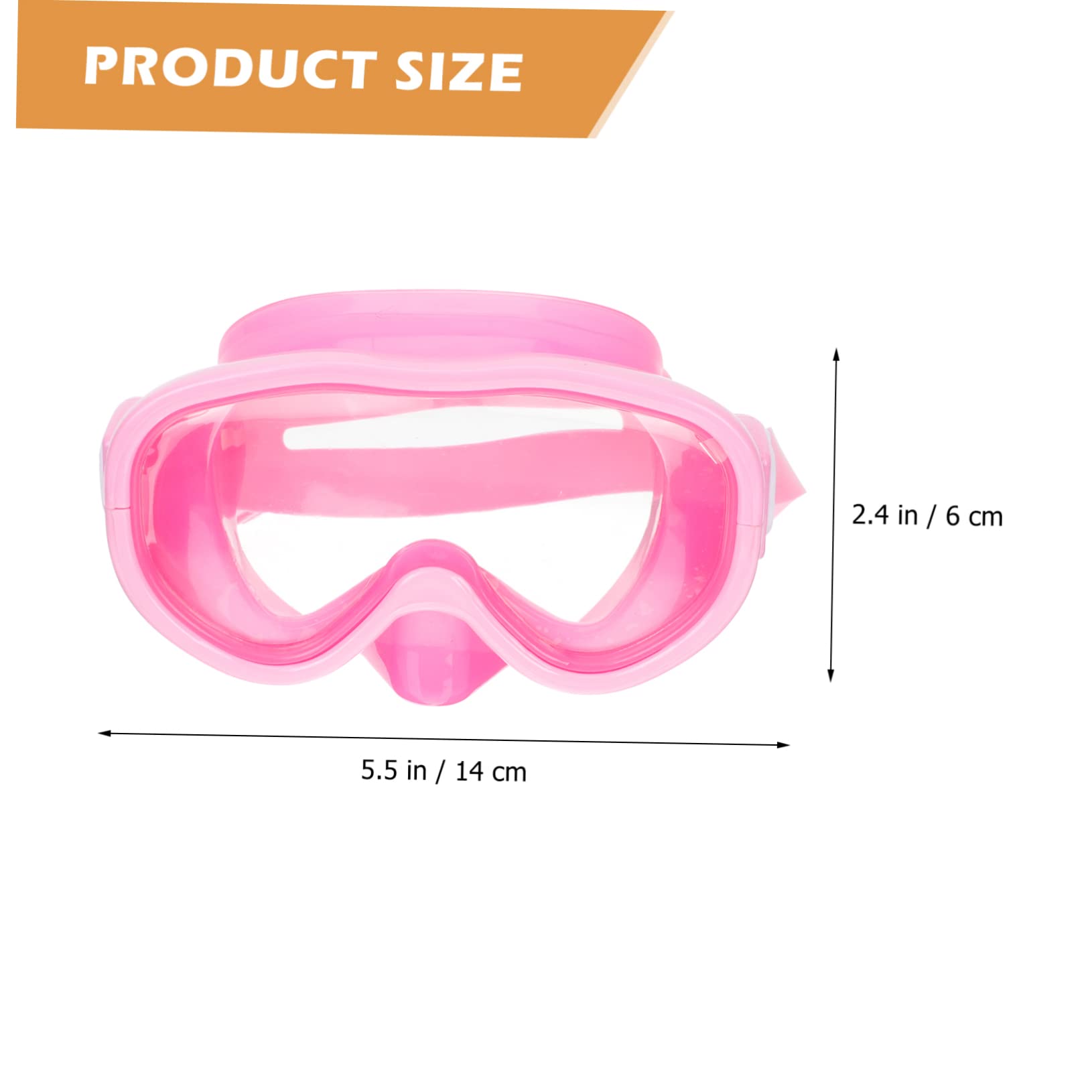 VANZACK 2juegos De Buceo para Equipo De De Gafas y Tubo Diseño Ergonómico De Alimenticio Anti- Cómodo para Piscina y Playa