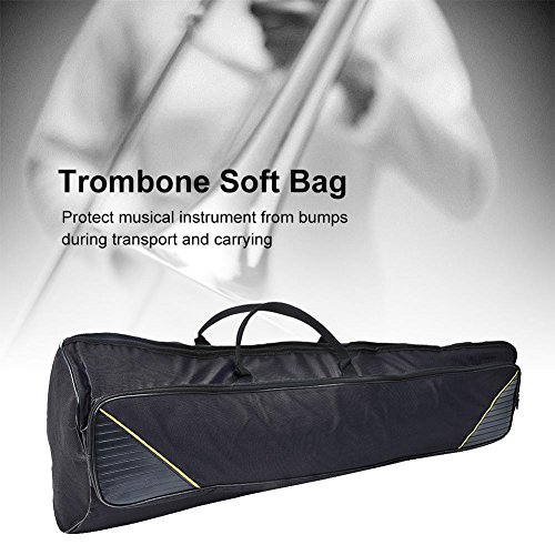 3 Farben Tragbare Alto/Tenor Posaune Schultern Tasche Handtasche Musikinstrument Zubeh?r(Schwarz) Bags, straps Car model parts Model toy