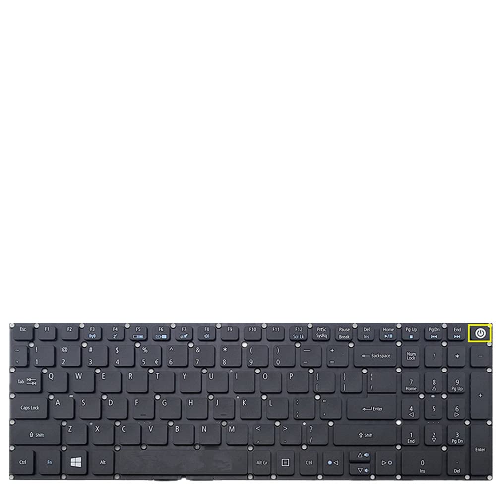 Clavier de rechange Acer TravelMate P278 P278-MG QWERTY US noir