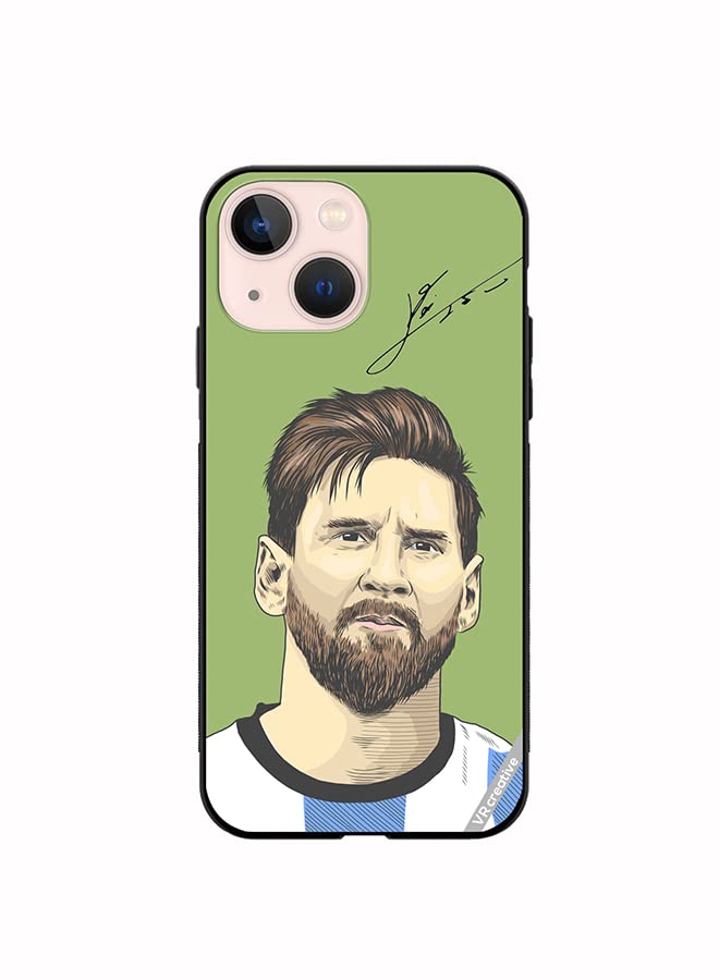 VR Creative Protective Case Cover For Apple Iphone 13 Lionel Messi, An Argentine Design Multicolour