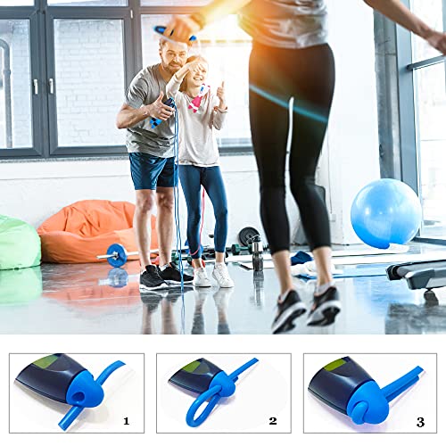 Jump Rope,Digital Counting Speed Jumping Rope Counter For Indoor And Outdoor Fitness Boxing Training Adjustable Weighted Jump Rope Workout For Men,Women,Children Cordless Skipping Rope #TOP3