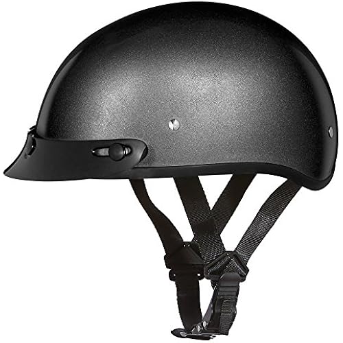 Motorcycle Helmet Half Skull Cap - Lightweight & Stylish DOT Approved Helmets for Adults - Perfect for Men and Women Riders - Comfortable & Secure Fit- Stylish Protection for Everyday Riding