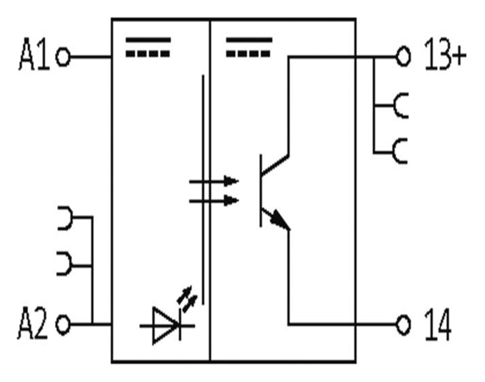 Moduli optoaccoppiatori 52500 Miro,TR,24VDC,SK in: 53 VDC - out: 48 VDC / 0,5 A