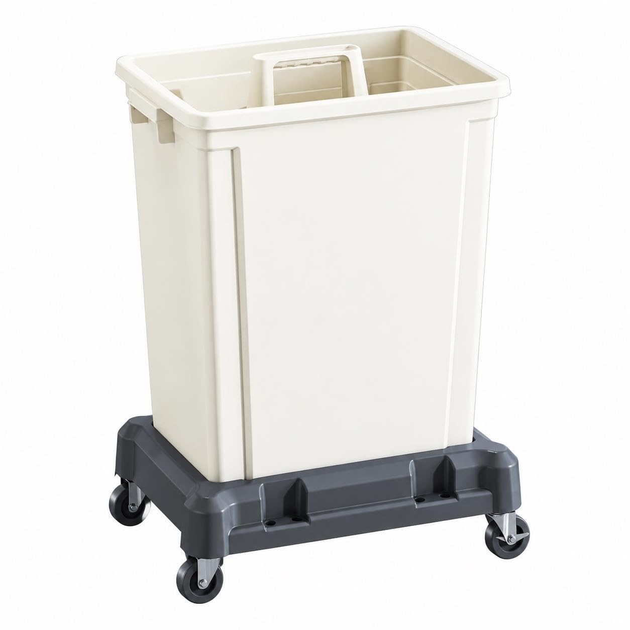 Carrito De Limpieza con Ruedas Y Cesta