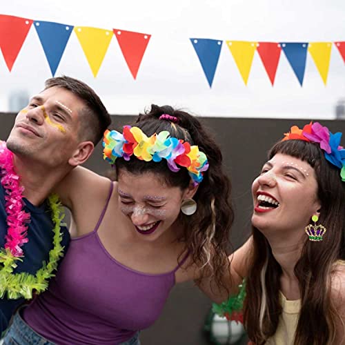 Boucles d'oreilles de carnaval parfaites pour briller au défilé de Mardi