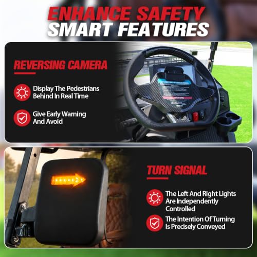 SDLANCH 6-Seater Electric Golf Cart