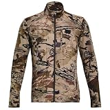 Under Armour Camo Sprint Hybrid Jacket, UA Barren Camo/Black, Medium