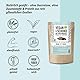Vegan Protein - SCHOKOlade - Pflanzliches Proteinpulver aus Erbsen-, Mandel- und Hanfprotein, gesüsst mit Erythrit - Bio - 450g Pulver - Organic Workout