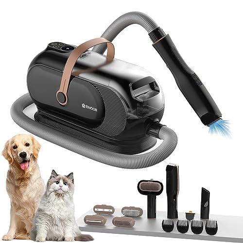 Dog Grooming Kit, Pet Grooming Vacuum with 12 Tools, 2.5L Large Capacity, Pet-Friendly, Easy to...