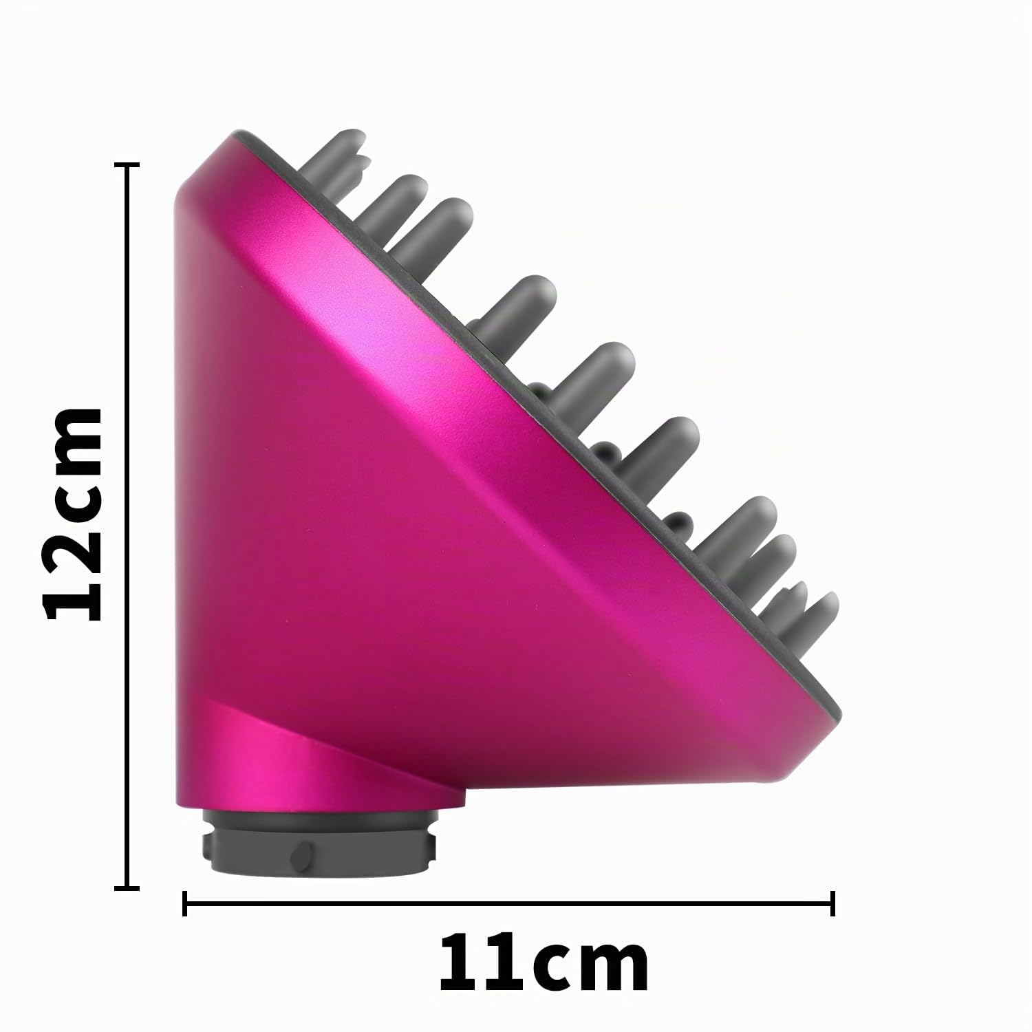 Upgraded Diffusor für Dyson Airwrap, Düse für alle Modelle von Dyson Lockenstab, Anschluss für Diffusordüse, Grau.