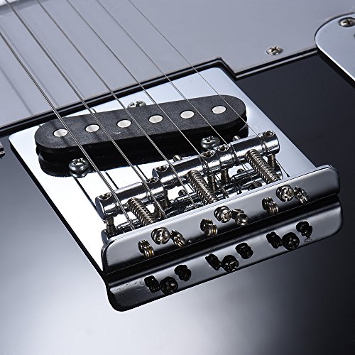 KKmoon 3 Sela cinzeiro ponte tailpiece banhado a cromo para telecaster Tele guitarra elétrica peça d