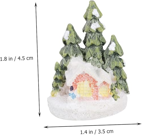 Miniatura 2 de 2 piezas de árbol de Navidad falso decoración de chimenea de Navidad decoración de mesa de Navidad, decoración de estatua, decoración de plantas,