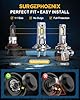 Surgephoenix H7 Light Bulbs, 60000LM Super Brighter, 1:1 Mini Size,6500K Cool White H7 Fog Light Bulbs or Off Road Light Pack of 2 #4