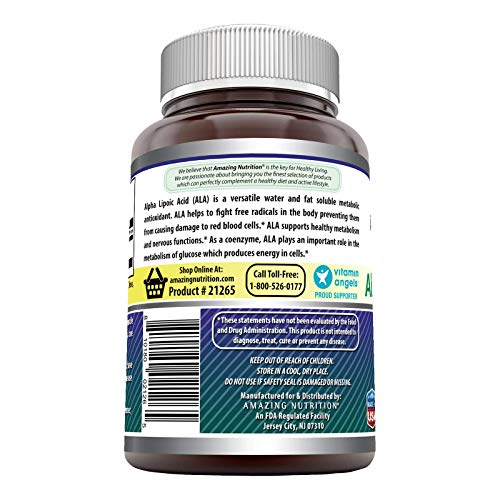 Acido Fólico, acido alfa lipoico precios Marca amazing nutrition (2)