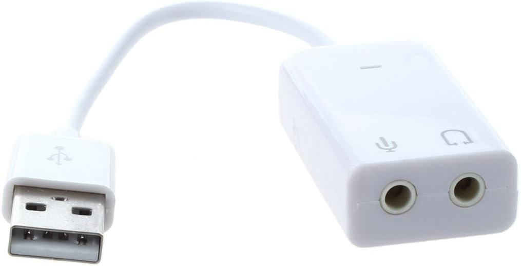 Adapter USB - SODIAL(R) USB 2.0 Virtual 2.1 Channel Audio effect 7.1 3D Sound Card Adapter