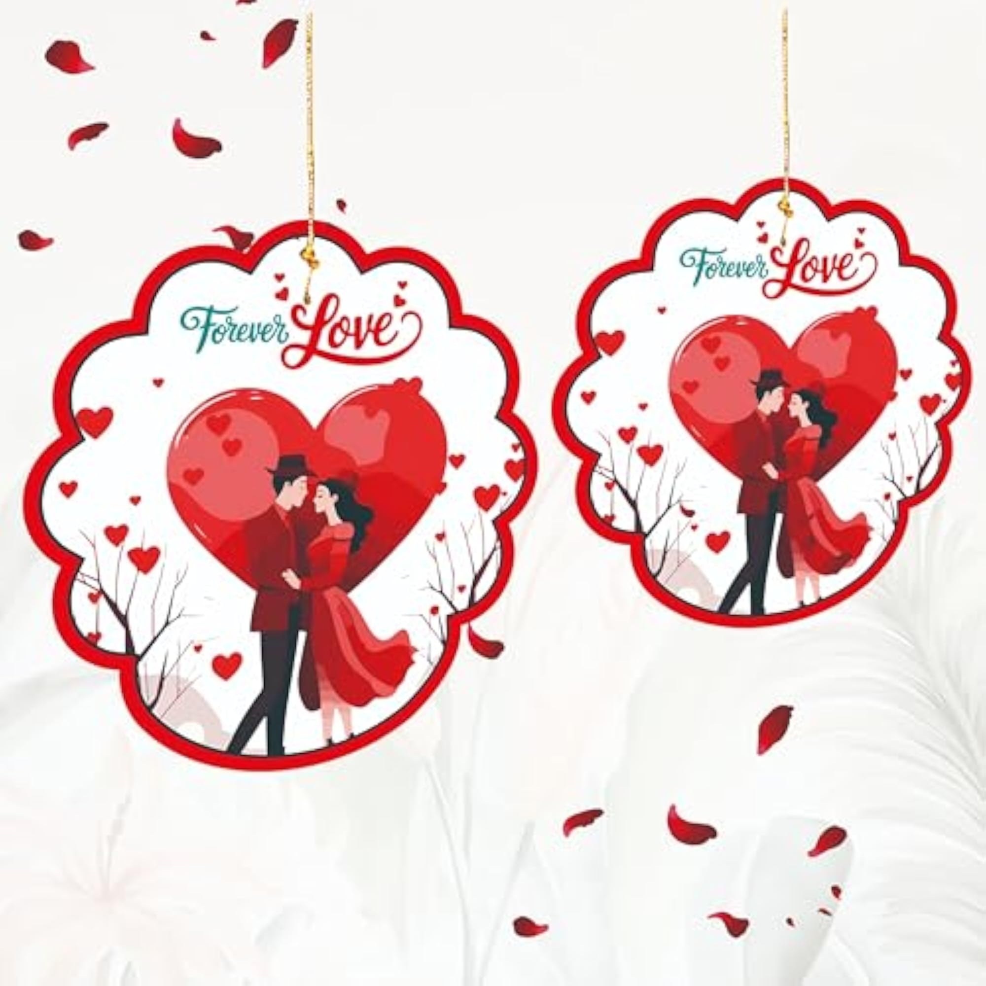 Forever Love Paper Hanging for Theme Decoration