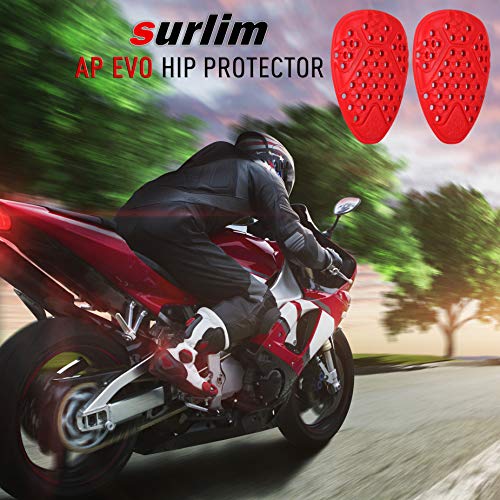 Surlim Hip Protector Ce Insert Armor Motorcycle Pants Replacement Pads Pair #TOP7