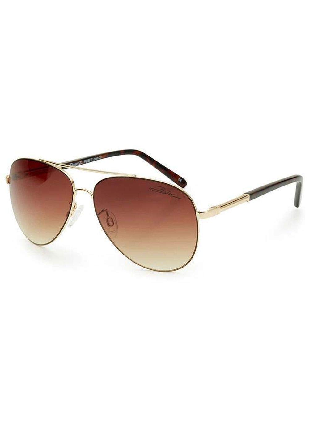 Bloc Dune 2 Sunglasses Gold/Grad Brown