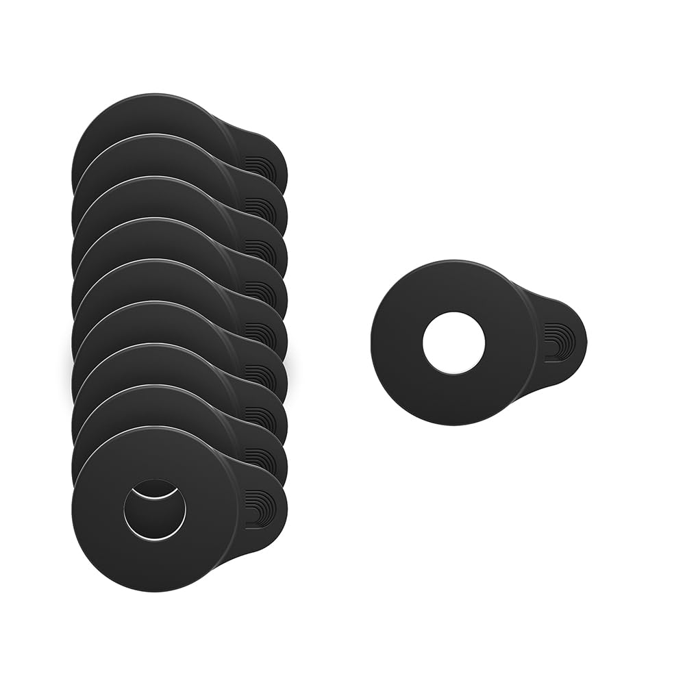 Flex Lock Strap Blocks, Black, 10 pack