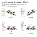 MJX X401H FPV Quadcopter Drone with Altitude-Hold Easy to Fly RC Real Time Transmission HD Camera RTF Explorer Copter, Left and Right Hand Switch Mode Predator, Golden Color
