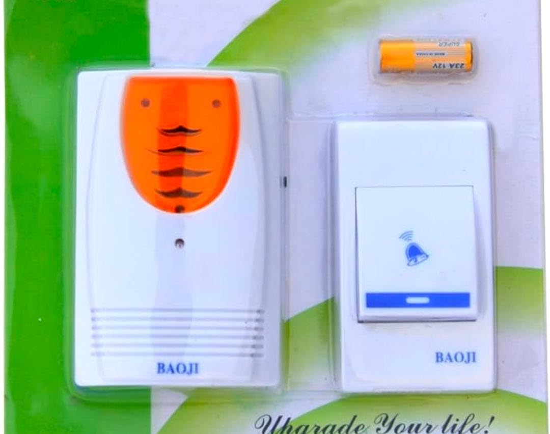 See full amazon price history chart for Wireless DoorBell New Baoji Wireless DoorBell with 32 Different Types of Sounds and Long Range New Baoji Wireless Door Bell Multiple Design Smart Wireless Door Bell. A2Zbuysonline.in Wireless DoorBell New Baoji Wireless DoorBell with 32 Different Types of Sounds and Long Range New Baoji Wireless Door Bell Multiple Design Smart Wireless Door Bell. A2Zbuysonline.in (B0D6KY33M2) Amazon Price History, Amazon Price Tracker