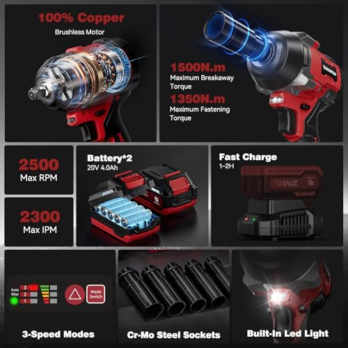 1/2-Inch Cordless Impact Driver