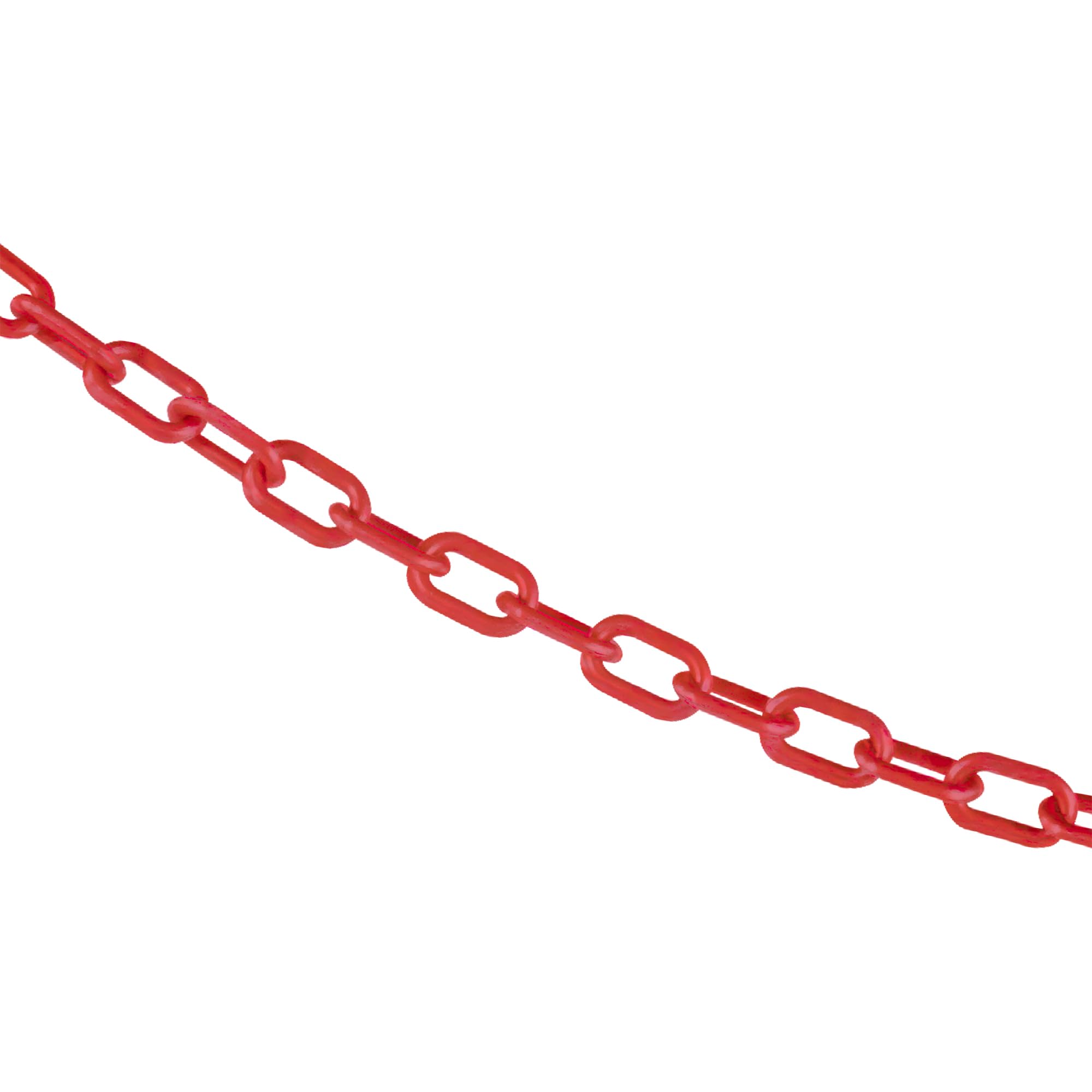 Chaîne en plastique., 3/4" Link x 100 Feet, Red, 1