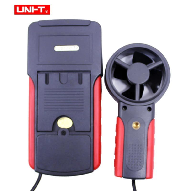 Z powrotem view of UNI-T UT361 Anemometer showing battery compartment