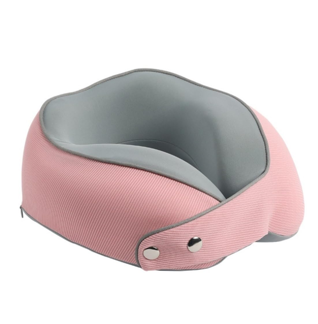 Nackenkissen Auto Nackenkissen Reise Memory Foam Reise-Nackenkissen, Waschbar, Reisekissen, Flugzeug-/Autokissen Travel Essentials(Pink)
