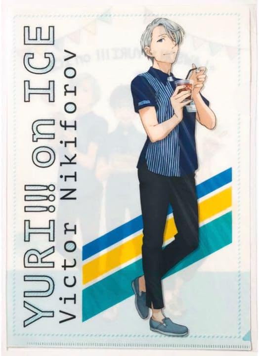新品★ユーリ!!! on ICE★ローソン限定★クリアファイル★6点セット ☆ユーリ!!! on ICE☆ローソン限定☆クリアファイル☆6点セット クリア
