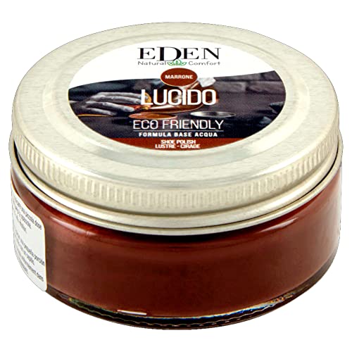 Kit de nettoyage pour chaussures Eden : trousse de soins mixte marron taille unique