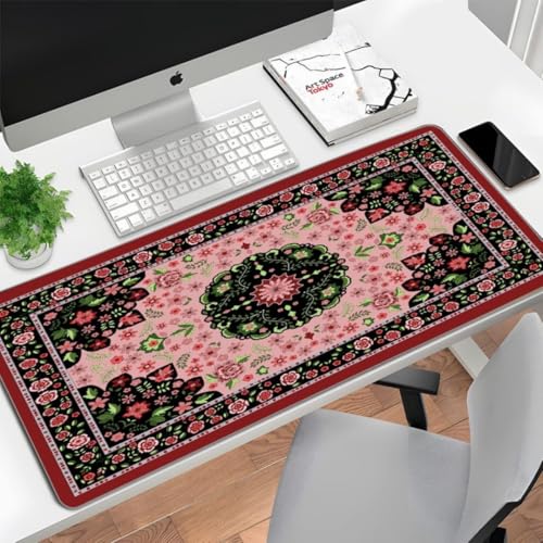 Tapis de souris antidérapant 015MQ et tapis de travail de bureau style européen