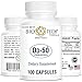 Vitamin D3 (Cholecalciferol) 50,000IU, 100/BT