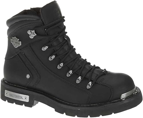 Harley-Davidson de los hombres Electron Negro 6.00-inchBotas de motociclismo d96017