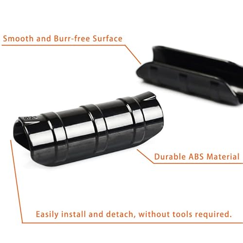 60Pcs Greenhouse Clips 1 1/4 Inch Greenhouse Clamps Black Plastic Snap Clamps Garden Buildings Tube Clips For Pvc Pipe Greenhouse Films, Sunshade Nets, Row Covers, Shelters, Farming, Gardening #TOP6