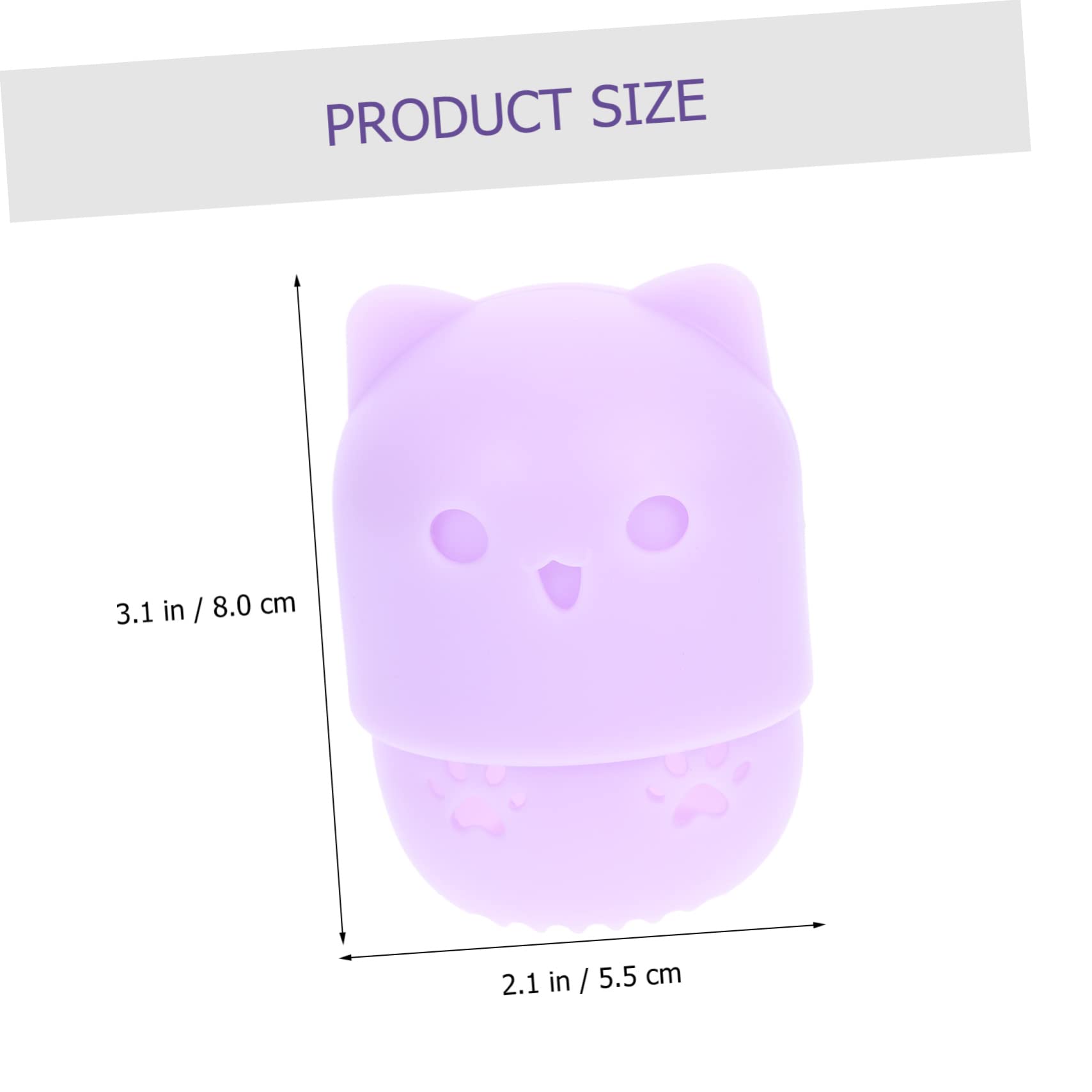 Housoutil 9stücke Makeup Schwamm Tragbare Aufbewahrungsbox Für Puder Puff Staubdichtes Reiseetui Für Sauberes Und Trockenes Makeup Zubehör