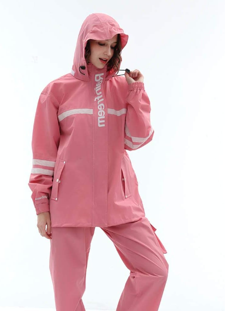 pantaloni da pioggia plus size per donne impermeabili