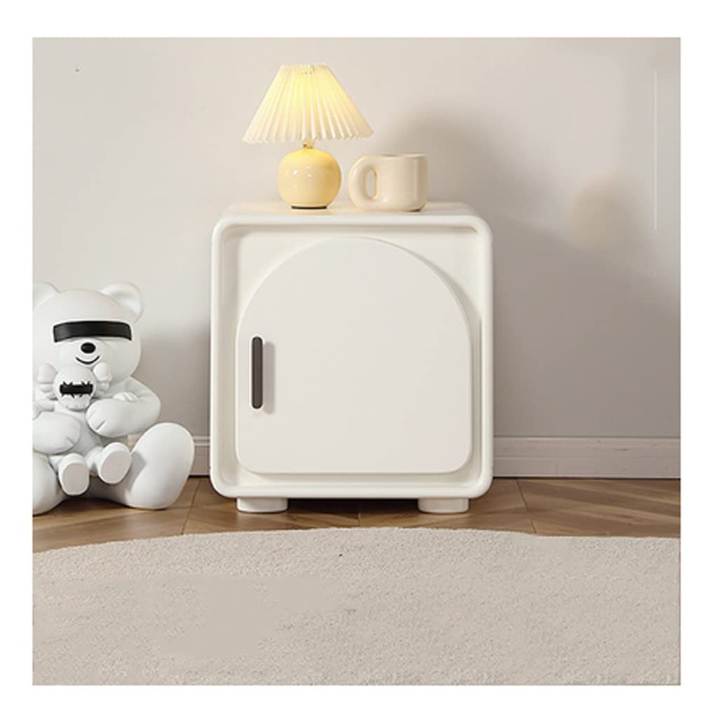 BHGFYXBS Bedside Cabinets Bedside Table Bedroom Small Cabinet Modern Minimalist Mini Creative Storage Locker Children'S Bedside Cabinet Bed Side Tables,C