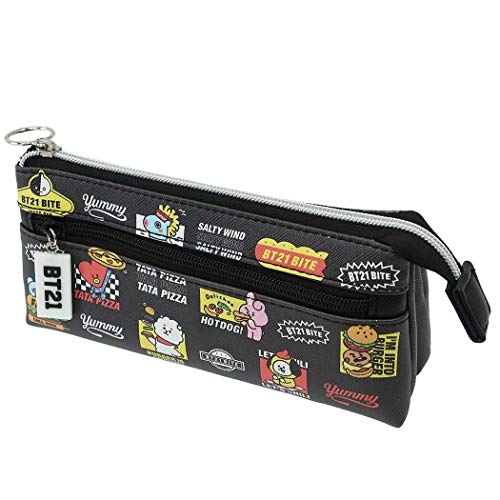 Bt21 サンカク 3ポケット ペンケース 筆箱 Mix Line Friends Cm カミオジャパン の最安値と通販店 サープラ