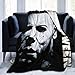Coperta in micropile ultra morbida con logo Michael Myers di Halloween